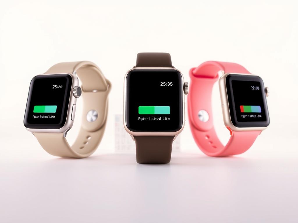 Apple Watch battery life comparison