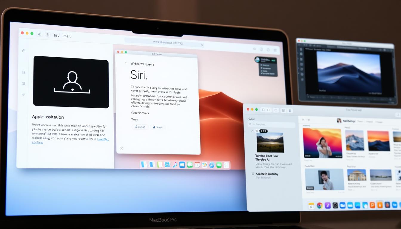 Apple MacBook Pro (2024) displaying Apple Intelligence features Apple MacBook Pro (2024) displaying Apple Intelligence features