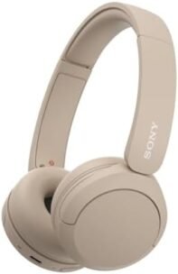 Sony WH-CH520 Wireless Headphones Bluetooth On-Ear Headset with Microphone and up to 50 Hours Battery Life with Quick Charging, Cappuccino : Electronics
